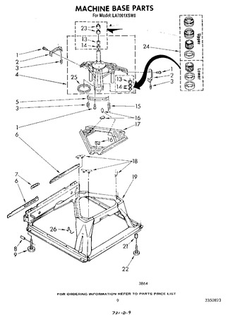 Diagram for LA7001XSW0