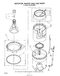 Diagram for 04 - Agitator, Basket And Tub