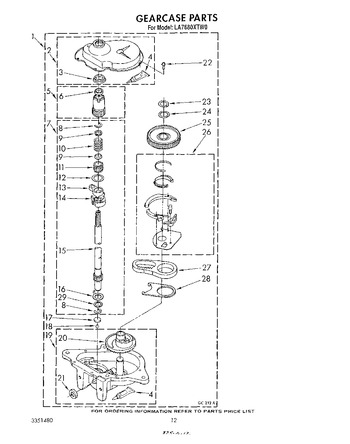 Diagram for LA7680XTG0