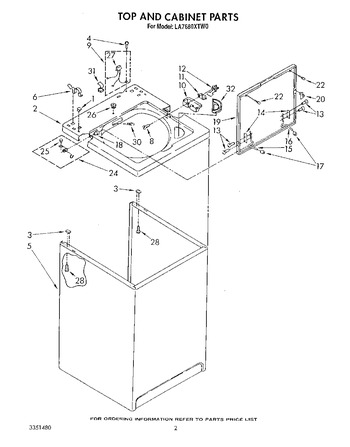 Diagram for LA7680XTG0