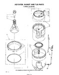 Diagram for 04 - Agitator, Basket And Tub