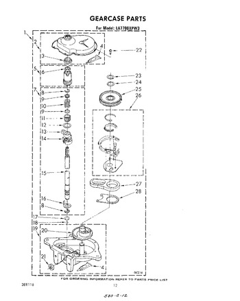 Diagram for LA7700XPW3