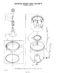 Diagram for 04 - Agitator, Basket And Tub