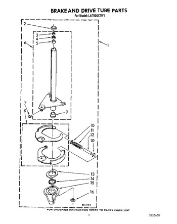 Diagram for LA7900XTW1