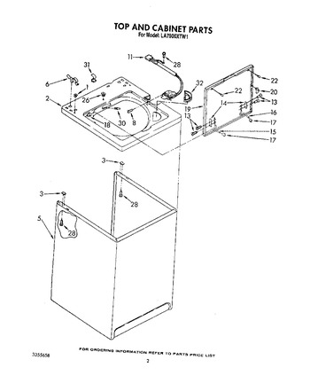 Diagram for LA7900XTW1