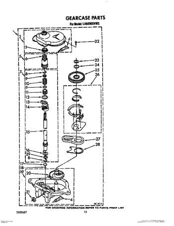 Diagram for LA8580XWG2