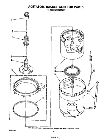 Diagram for LA8800XSW0