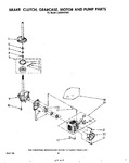 Diagram for 06 - Brake, Clutch, Gearcase, Motor And Pump