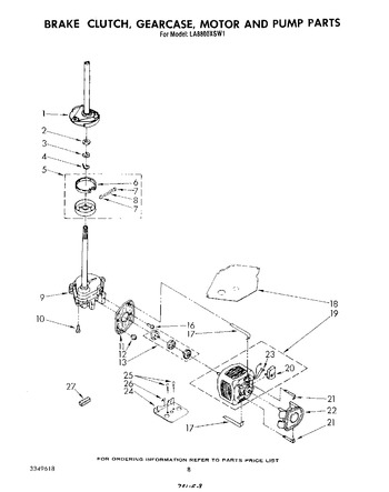 Diagram for LA8800XSW1