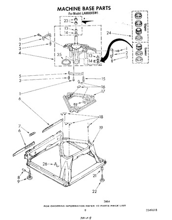 Diagram for LA8800XSW1