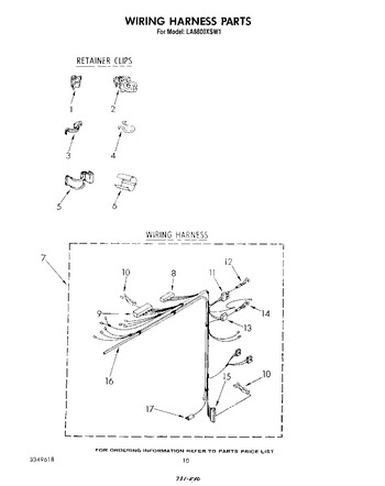 Diagram for LA8800XSW1