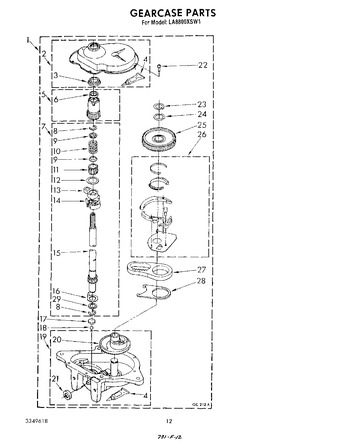 Diagram for LA8800XSW1