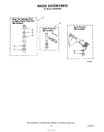 Diagram for LA8800XSW1