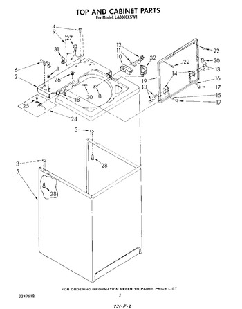 Diagram for LA8800XSW1