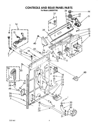 Diagram for LA8800XTF0