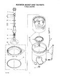 Diagram for 05 - Agitator, Basket And Tub