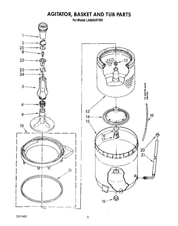 Diagram for LA8800XTF0