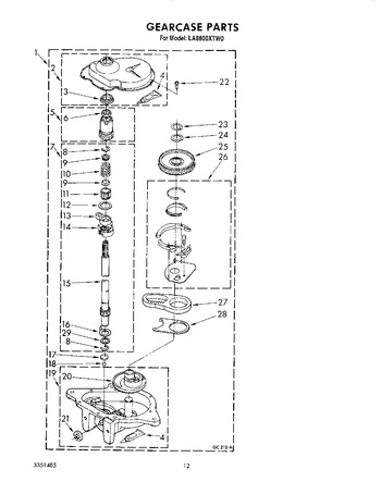 Diagram for LA8800XTF0