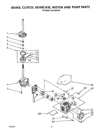 Diagram for LA9100XTW1