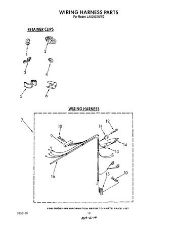 Diagram for LA9200XWW0