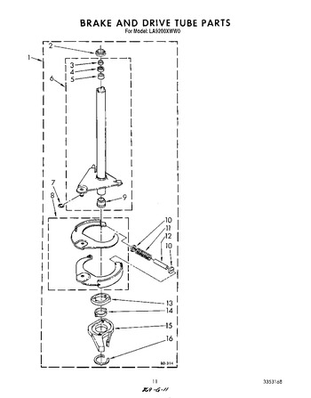 Diagram for LA9200XWW0