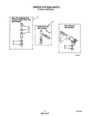 Diagram for LA9200XWN0