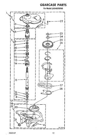 Diagram for LA9480XWW0