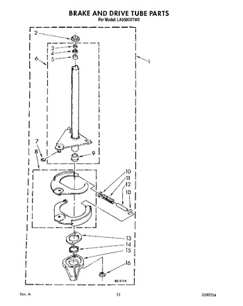 Diagram for LA9500XTG0