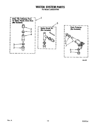 Diagram for LA9500XTG0