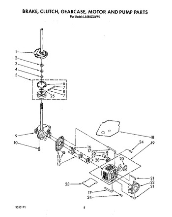 Diagram for LA9680XWW0