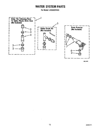 Diagram for LA9680XWW0