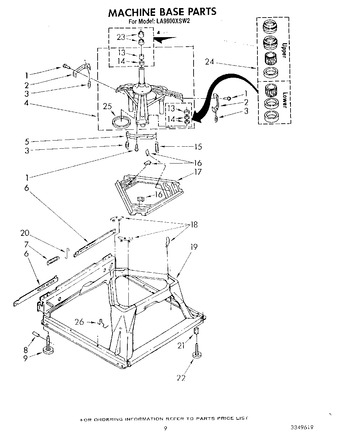 Diagram for LA9800XSW2