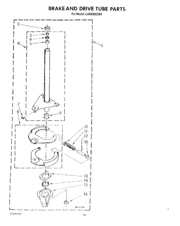 Diagram for LA9800XSW2