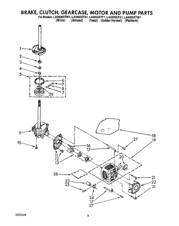 Diagram for LA9800XTW1