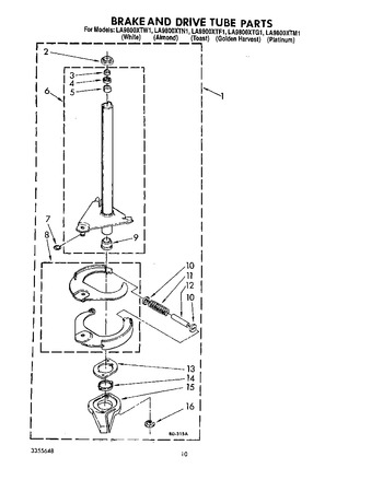 Diagram for LA9800XTW1