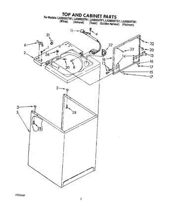 Diagram for LA9800XTW1