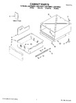 Diagram for 01 - Cabinet Parts