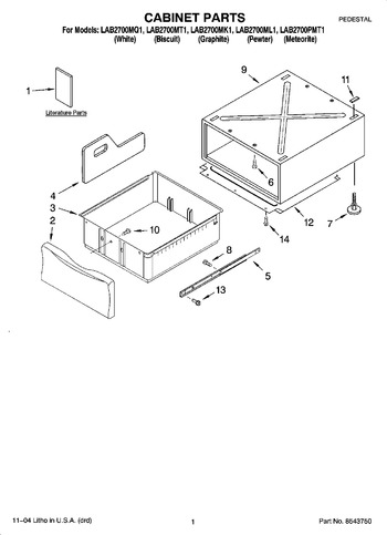 Diagram for LAB2700MK1