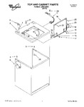 Diagram for 01 - Top And Cabinet, Lit/optional