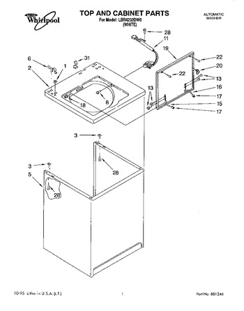 Diagram for LBR4232DW0