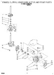 Diagram for 05 - Brake, Clutch, Gearcase, Motor & Pump