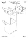 Diagram for 01 - Top & Cabinet