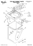 Diagram for 01 - Top And Cabinet Parts