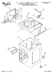 Diagram for 01 - Top And Cabinet