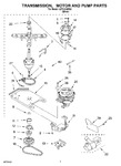 Diagram for 04 - Transmission, Motor And Pump Parts