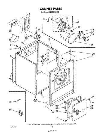 Diagram for LE3000XSW0