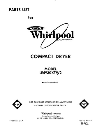 Diagram for LE4930XTN2