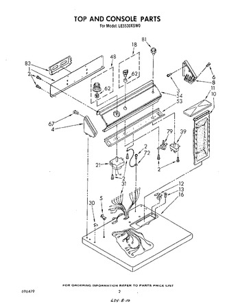 Diagram for LE5530XSW0