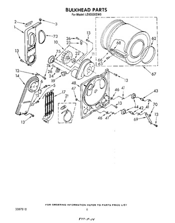 Diagram for LE6055XSW0