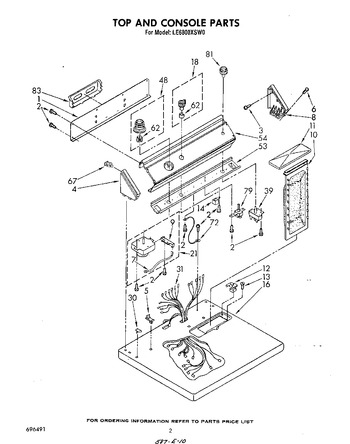 Diagram for LE6800XSW0